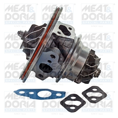 Core assembly, turbocharger